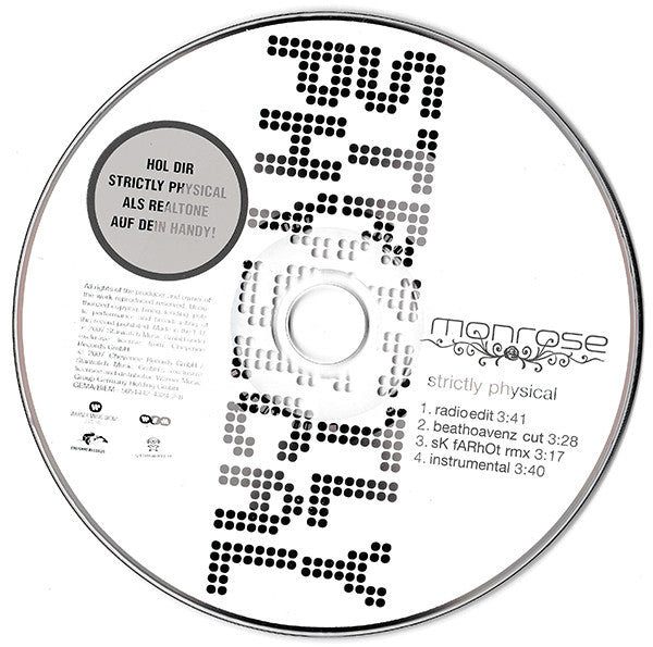 Monrose : Strictly Physical (CD, Maxi)