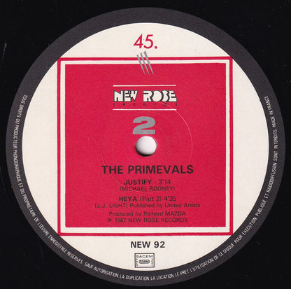 The Primevals : Heya (12", EP)