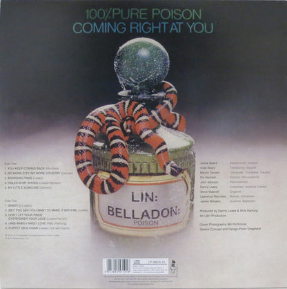 100% Pure Poison : Coming Right At You (LP, Album, RE)