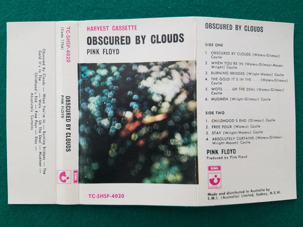 Pink Floyd : Obscured By Clouds (Cass, Album)