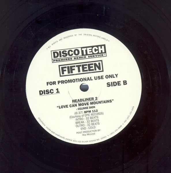 Various : DiscoTech Fifteen (3x12", Comp, Promo)