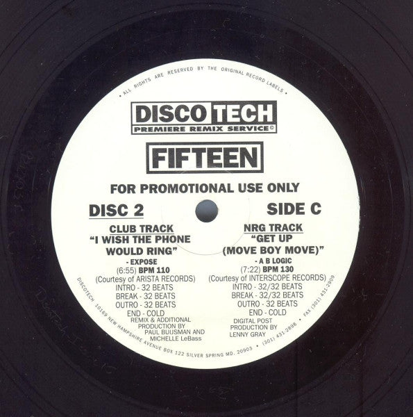 Various : DiscoTech Fifteen (3x12", Comp, Promo)