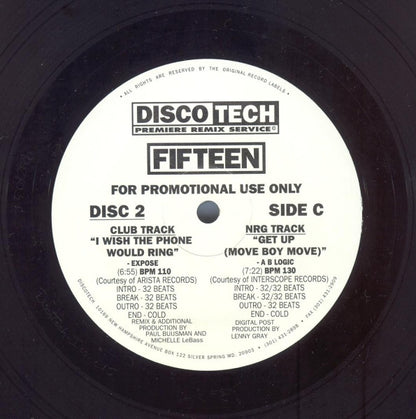 Various : DiscoTech Fifteen (3x12", Comp, Promo)