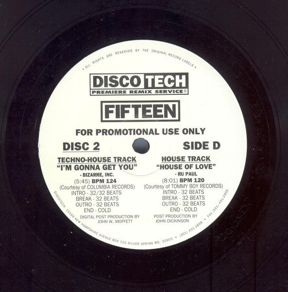 Various : DiscoTech Fifteen (3x12", Comp, Promo)