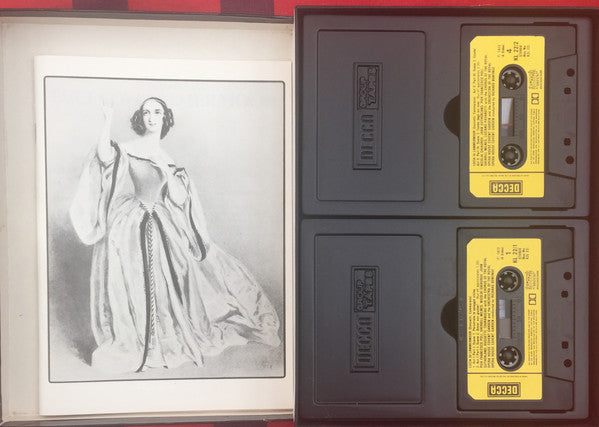 Sutherland*, Pavarotti*, Milnes*, Ghiaurov*, Bonynge*, Donizetti* :  Lucia Di Lammermoor (2xCass, Album, Dol + Box)