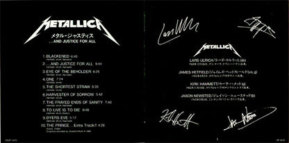 Metallica : ...And Justice For All (CD, Album)