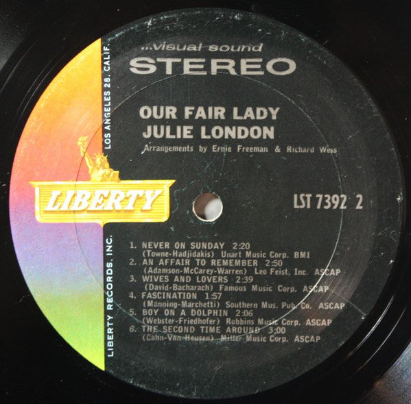 Julie London : Our Fair Lady (LP, Album)