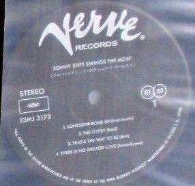 Sonny Stitt : Sonny Stitt Swings The Most  (LP, Album, RE)