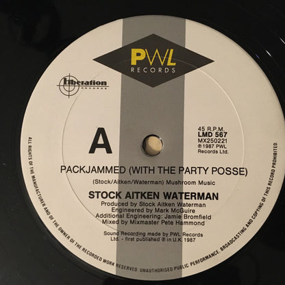Stock, Aitken & Waterman : Packjammed (With The Party Posse) (12")