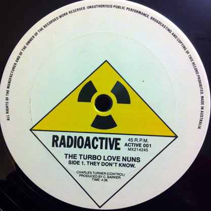 Turbo Luv Nuns : They Don't Know (12", Single)