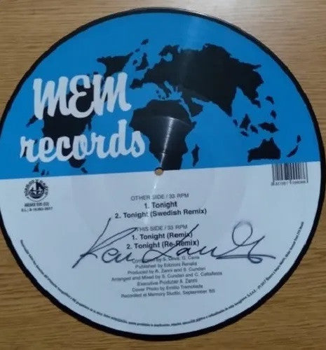 Ken Laszlo : Tonight (12", Maxi, Pic)