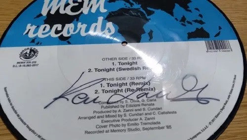 Ken Laszlo : Tonight (12", Maxi, Pic)