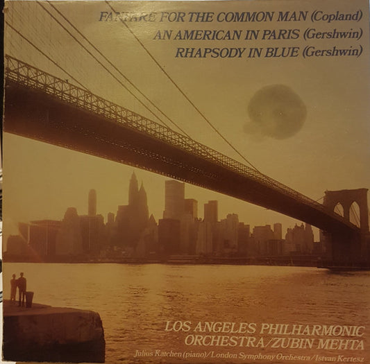 Various : Fanfare For The Common Man/An American In Paris/Rhapsody In Blue (LP)
