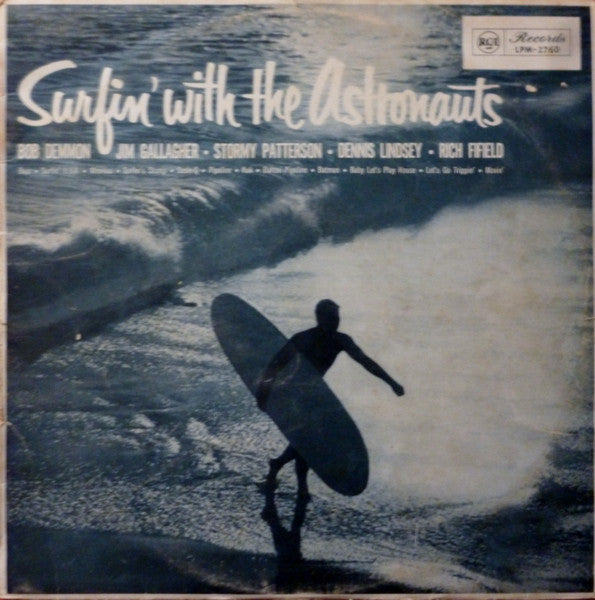 The Astronauts (3) : Surfin' With The Astronauts (LP, Album, Mono)
