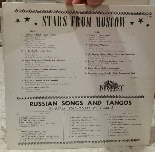Various : Stars From Moscow (LP, Comp)