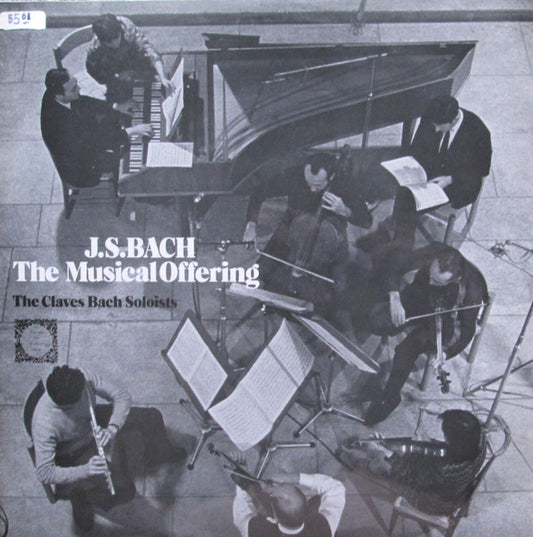 Johann Sebastian Bach - The Claves Bach Soloists : The Musical Offering (LP)