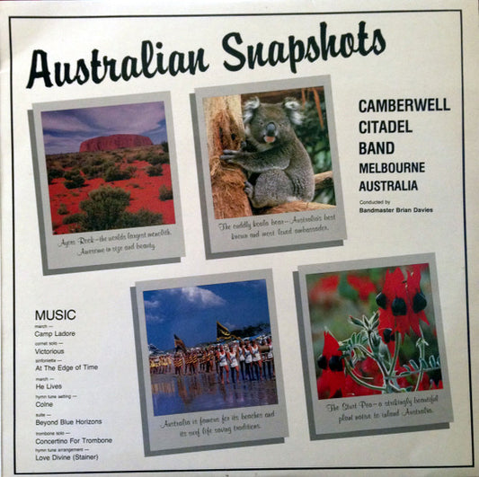 Camberwell Salvation Army Citadel Band : Australian Snapshots (LP, Album)