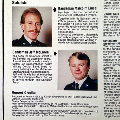 Camberwell Salvation Army Citadel Band : Australian Snapshots (LP, Album)