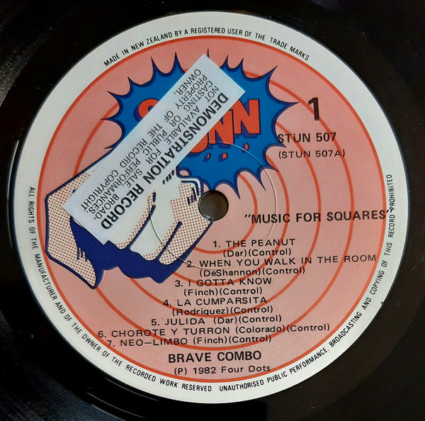 Brave Combo : Music For Squares (LP, Album)