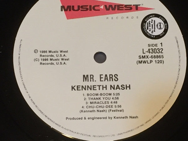 Kenneth Nash : Mr. Ears (LP)