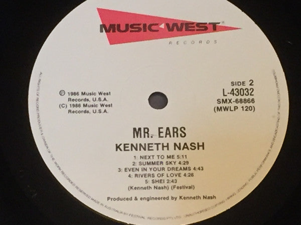 Kenneth Nash : Mr. Ears (LP)