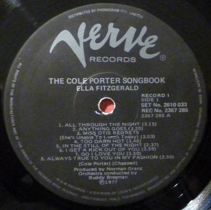 Ella Fitzgerald : Sings The Cole Porter Song Book (2xLP, Album, Gat)