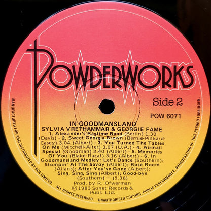 Sylvia Vrethammar & Georgie Fame : In Goodmansland (LP)