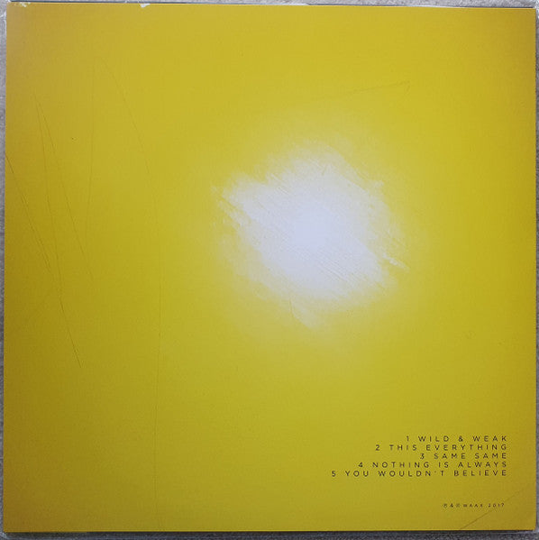 WAAX : Wild & Weak (12", EP, Ltd, Cle)