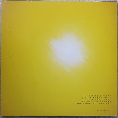 WAAX : Wild & Weak (12", EP, Ltd, Cle)