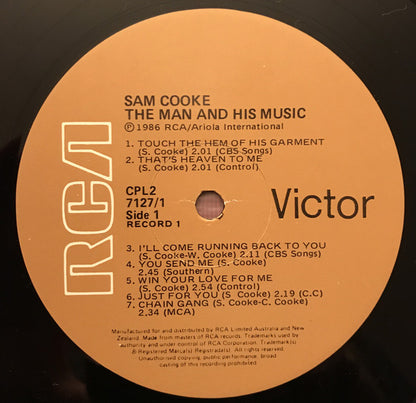 Sam Cooke : The Man And His Music (2xLP, Comp, Bro)