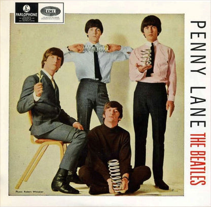 The Beatles : Penny Lane (7", EP, Mono, RP)