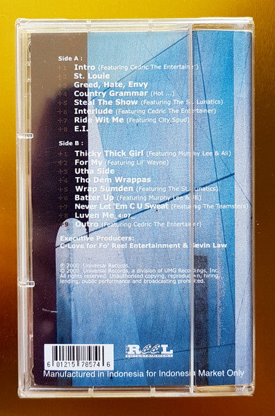 Nelly : Country Grammar (Cass, Album)