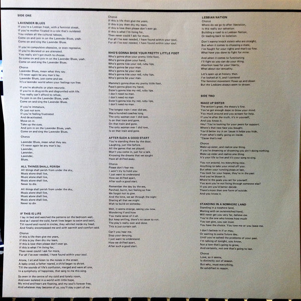 The Lavender Blues (2) : Wake Up Sister (LP, Album)