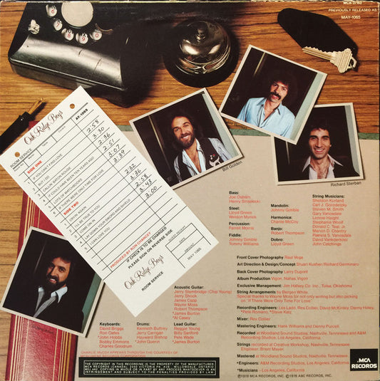 The Oak Ridge Boys : Room Service (LP, Album, RE)