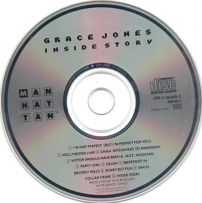 Grace Jones : Inside Story (CD, Album)