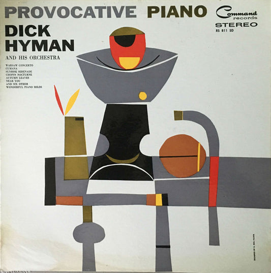 Dick Hyman And His Orchestra : Provocative Piano (LP, Album, Gat)
