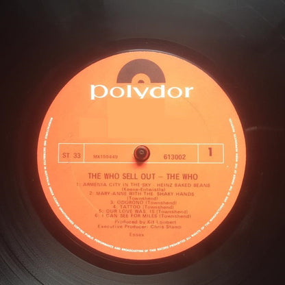 The Who : The Who Sell Out (LP, Album, RP)