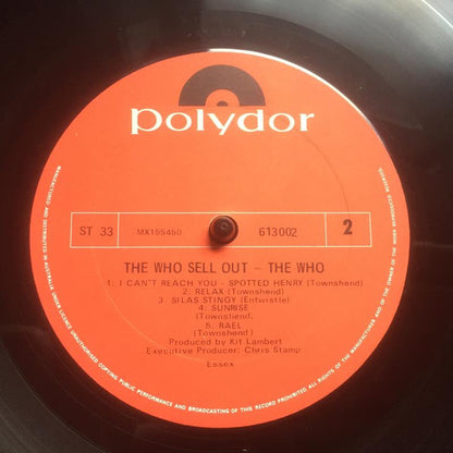 The Who : The Who Sell Out (LP, Album, RP)