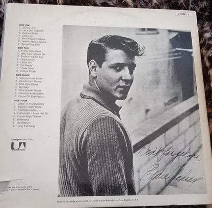 Eddie Cochran : Eddie Cochran (2xLP, Comp, Mono, Gat)