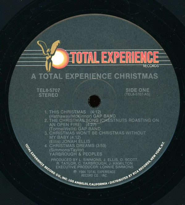Various : A Total Experience Christmas (LP, Comp)