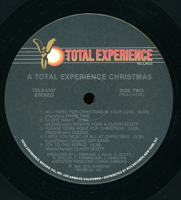Various : A Total Experience Christmas (LP, Comp)