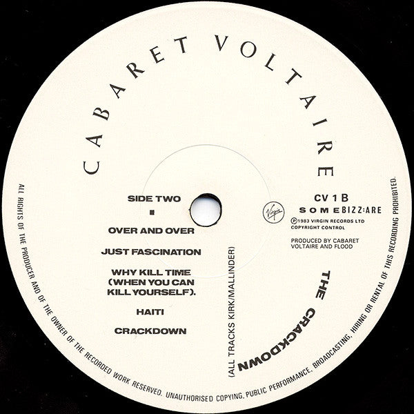Cabaret Voltaire : The Crackdown (LP, Album + 12", EP + Ltd)