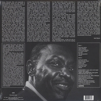 Eddie Boyd : Five Long Years (LP, Album, RE, 180)