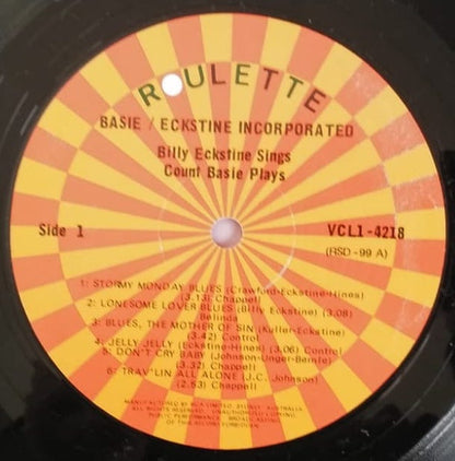 Billy Eckstine and The Count Basie Orchestra : Basie Eckstine Inc (LP)