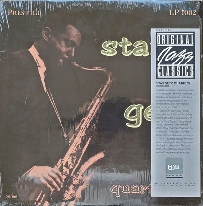 Stan Getz : Stan Getz Quartets (LP, Comp, Mono, RE)