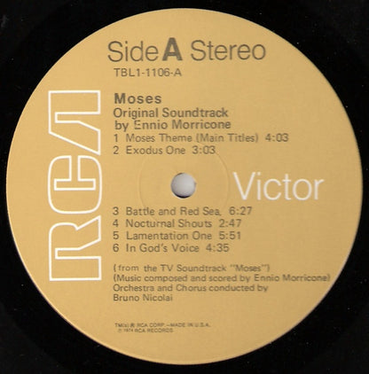Ennio Morricone : Moses (Original Motion Picture Soundtrack) (LP)