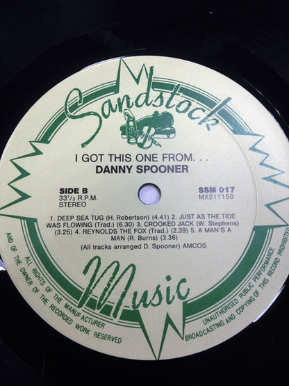Danny Spooner : I Got This One From..... (LP, Album)