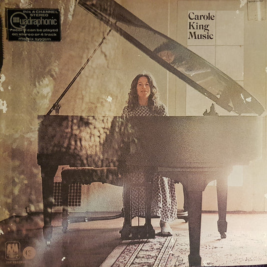 Carole King : Music (LP, Album, Quad, RP, Gat)