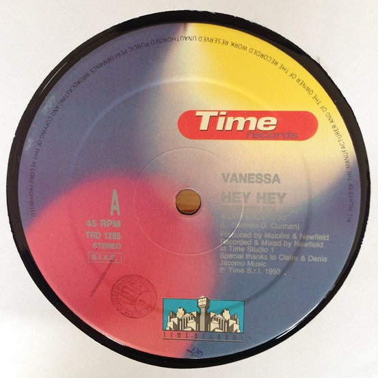 Vanessa : Hey Hey (12")