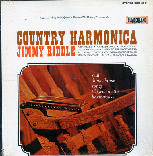 Jimmy Riddle : Country Harmonica (LP, Album)